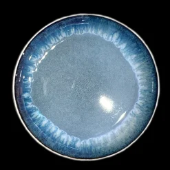 Basic u0026 More 6 stk. Asta Frokosttallerkener m. Løbeglasur i Blå (Ø18cm)> Julegaver Til Ham|Frokosttallerkener