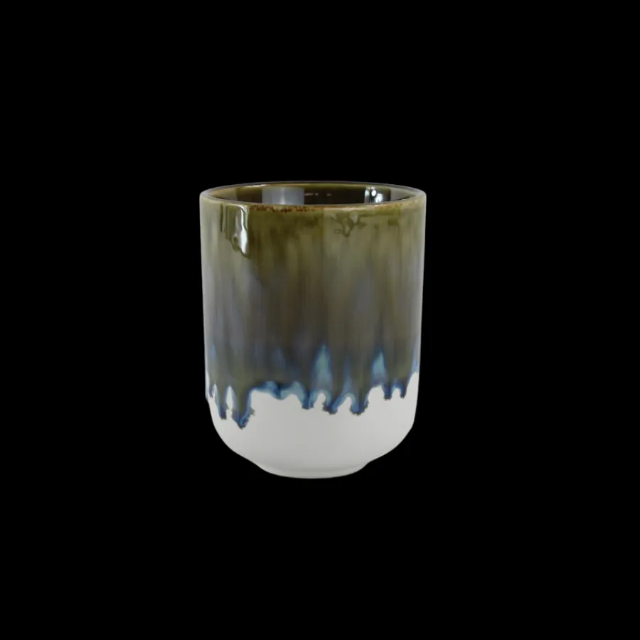 Basic u0026 More 6 stk. Asta Krus i Blå m. Løbeglasur> Julegaver Til Ham|Kopper & Krus