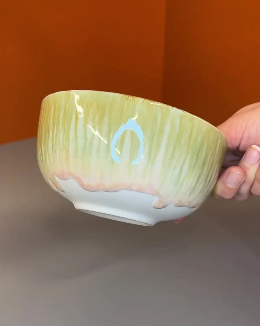 Basic u0026 More 6 stk. Asta Skåle i Rosa m. Løbeglasur> Skåle & Fade