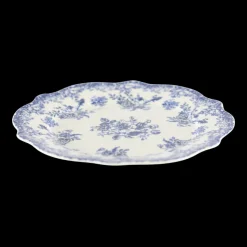 Basic u0026 More 6 stk. Frokosttallerkener DINNA i Blå (Ø19,3x1,7 cm)><noscript><img width=