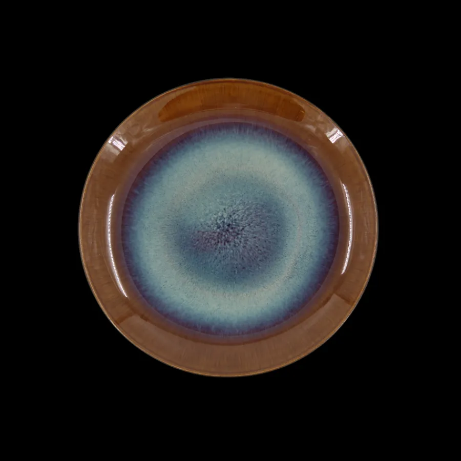 Basic u0026 More 6 stk. Frokosttallerkener i Blå/Grå & Brun (Ø19,8cm)> Julegaver Til Hende|Julegaver Til Ham