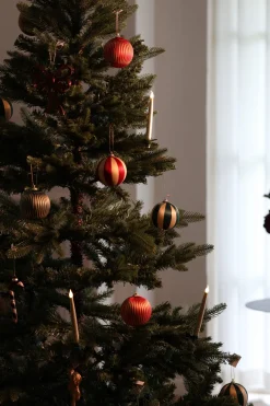 Basic u0026 More 6 stk. Julekugler ERLY i Grøn (Ø8cm)> Julepynt & Dekoration|Jul