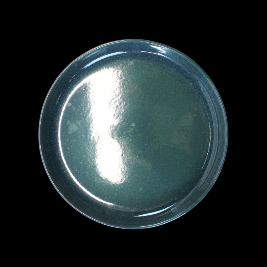 Basic u0026 More 6 stk. Keramik Frokosttallerken ALEC i Mørkegrøn (Ø21x7cm)> Frokosttallerkener