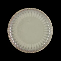 Basic u0026 More 6 stk. Keramik Frokosttallerkener FALLON (Ø22x2,2 cm) Reaktiv Beige> Julegaver Til Hende|Frokosttallerkener