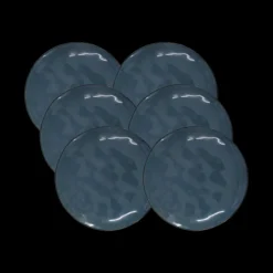 Basic u0026 More 6 stk. Keramik Middagstallerkener AUGUST i Blå (Ø27cm)> Julegaver Til Ham|Middagstallerkener