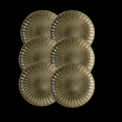 Basic u0026 More 6 Stk. Middagstallerken FRIGGA (26,5cm) Brun> Julegaver Til Hende|Middagstallerkener