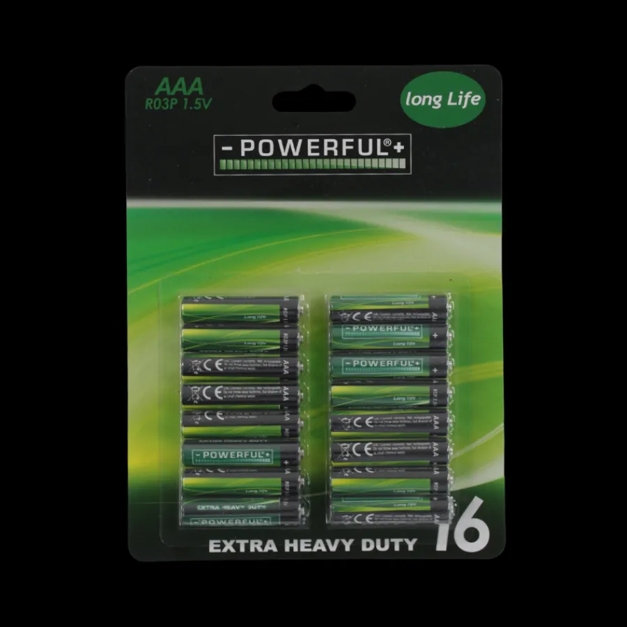 Ukendt AAA Batteri 16 stk> Øvrig Elektronik|Tilbehør