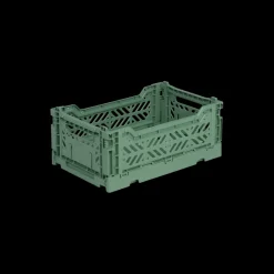 Aykasa foldekasse, Almond Green - Mini L: 27 x W: 17 x H: 11 cm>Børn Opbevaring|Opbevaring