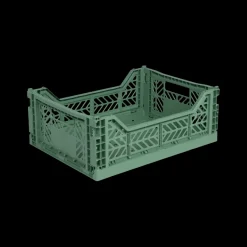 Aykasa Foldekasse, Almond Green - MidiL: 40 x W: 30 x H: 14 cm>Børn Opbevaring|Opbevaring