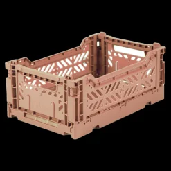 Aykasa foldekasse, warm taupe Mini L: 27 x W: 17 x H: 11 cm>Børn Opbevaring|Opbevaring