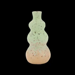 Basic u0026 More BARLY Vase (Ø 11,5 x 24cm) Grøn/Brun> Julegaver Til Hende|Vaser & Krukker