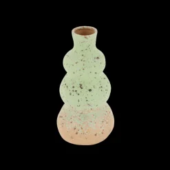 Basic u0026 More BARLY Vase (Ø 11,5 x 24cm) Grøn/Brun><noscript><img width=