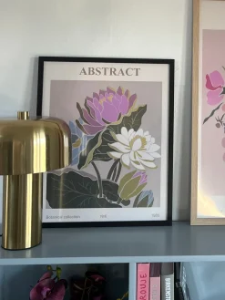 Basic u0026 More Bordlampe Macy Messinglook> Julegaver Til Hende|Bordlamper