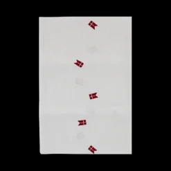 Basic u0026 More Bordløber m. Broderet Dansk Flag.( 30x180cm) Hvid> Julegaver Til Hende|Julegaver Til Ham