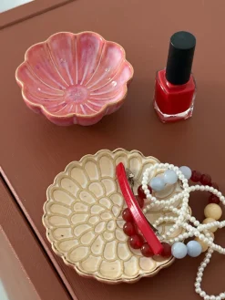 Basic u0026 More DAC Lille Skål (8,5x8,5x3,4cm) Sand/Pink> Julegaver Til Hende|Dekoration