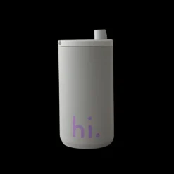 Design Letters - Rejsekop Grå (350ml)> Julegaver Til Hende|Termo- & Vandflasker
