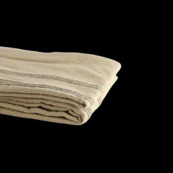 Basic u0026 More Dug (140x220cm). Biscuit m. Brun Stribe><noscript><img width=