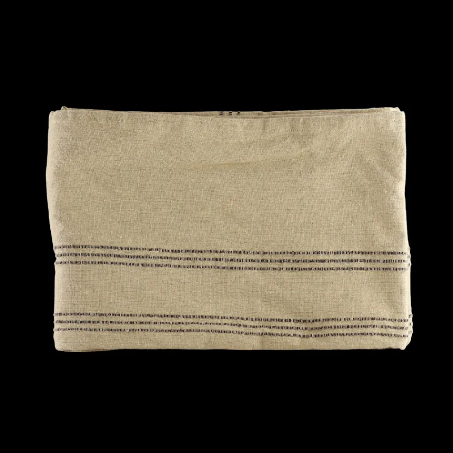 Basic u0026 More Dug (140x270cm). Biscuit m. Brun Stribe> Duge