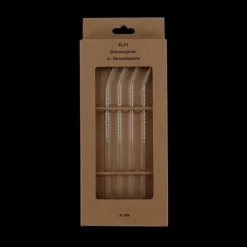 Basic u0026 More ElFI Glassugerør med Rensebørste (4stk) Klar> Julegaver Til Hende|Julegaver Til Ham