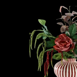 Basic u0026 More Evighedsbuket Efterårsglød m. Pæon og Røde Detaljer><noscript><img width=