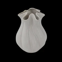 Basic u0026 More FABROA Buet Vase (15x15x21,2cm) Hvid><noscript><img width=