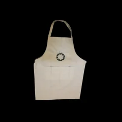 Basic u0026 More Forklæde m Krans Broderi (71x125cm)> Jul