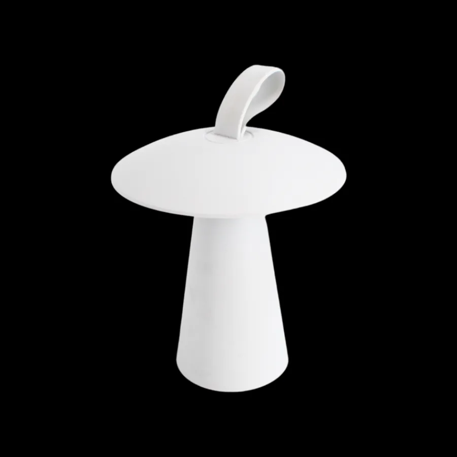 Ukendt Genopladelig Bordlampe. Hvid> Bordlamper