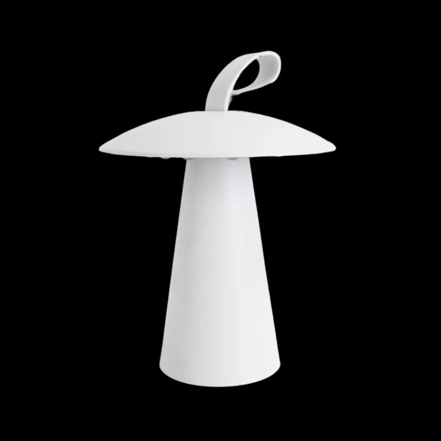 Ukendt Genopladelig Bordlampe. Hvid> Bordlamper