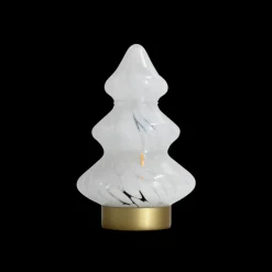 Ukendt Glas Juletræ m. LED (14x21cm)> Julepynt & Dekoration|Jul