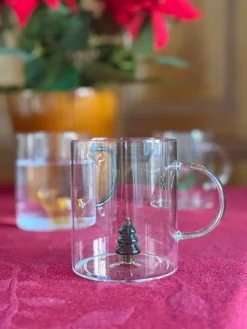 Basic u0026 More Glas med Julekrans Figur (450ml)><noscript><img width=