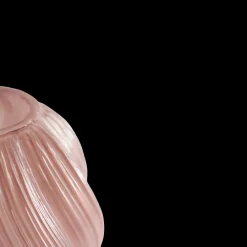 Basic u0026 More Glas Vase ANJA (H 21cm) Lyserød><noscript><img width=