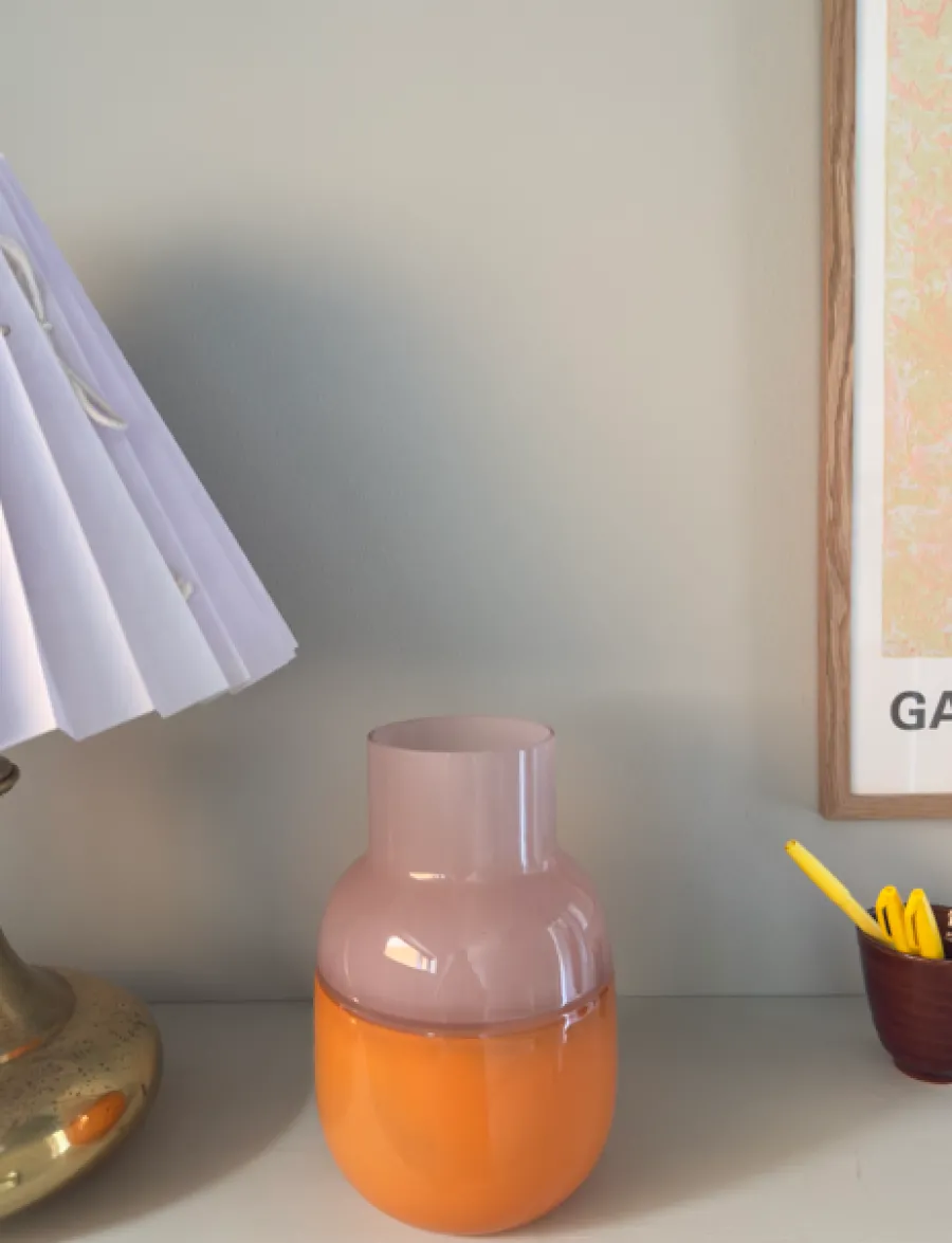 Basic u0026 More Glas Vase Evelyn (14,5x21,5cm)> Julegaver Til Hende|Dekoration