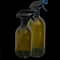 Ukendt Grøn plastdispenser m. forstøver, 500ml> Øvrigt Badtilbehør