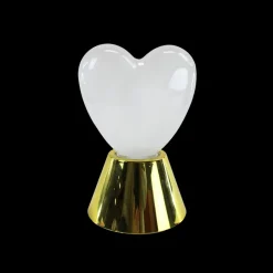 Basic u0026 More Hjerte Lampe Guld>Børn Bordlamper|Lamper