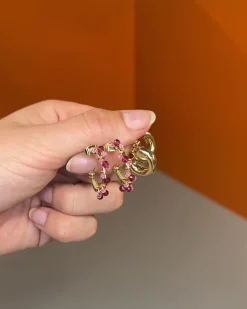 Ukendt Hoop øreringe, pk/2 guld> Julegaver Til Hende|Hårpynt & Smykker