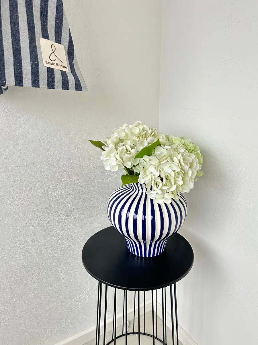 Basic u0026 More Hortensia Blomst (H55cm) Hvid> Blomster