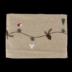 Basic u0026 More Juledug m Broderi (140x320cm)> Borddækning Til Jul|Duge