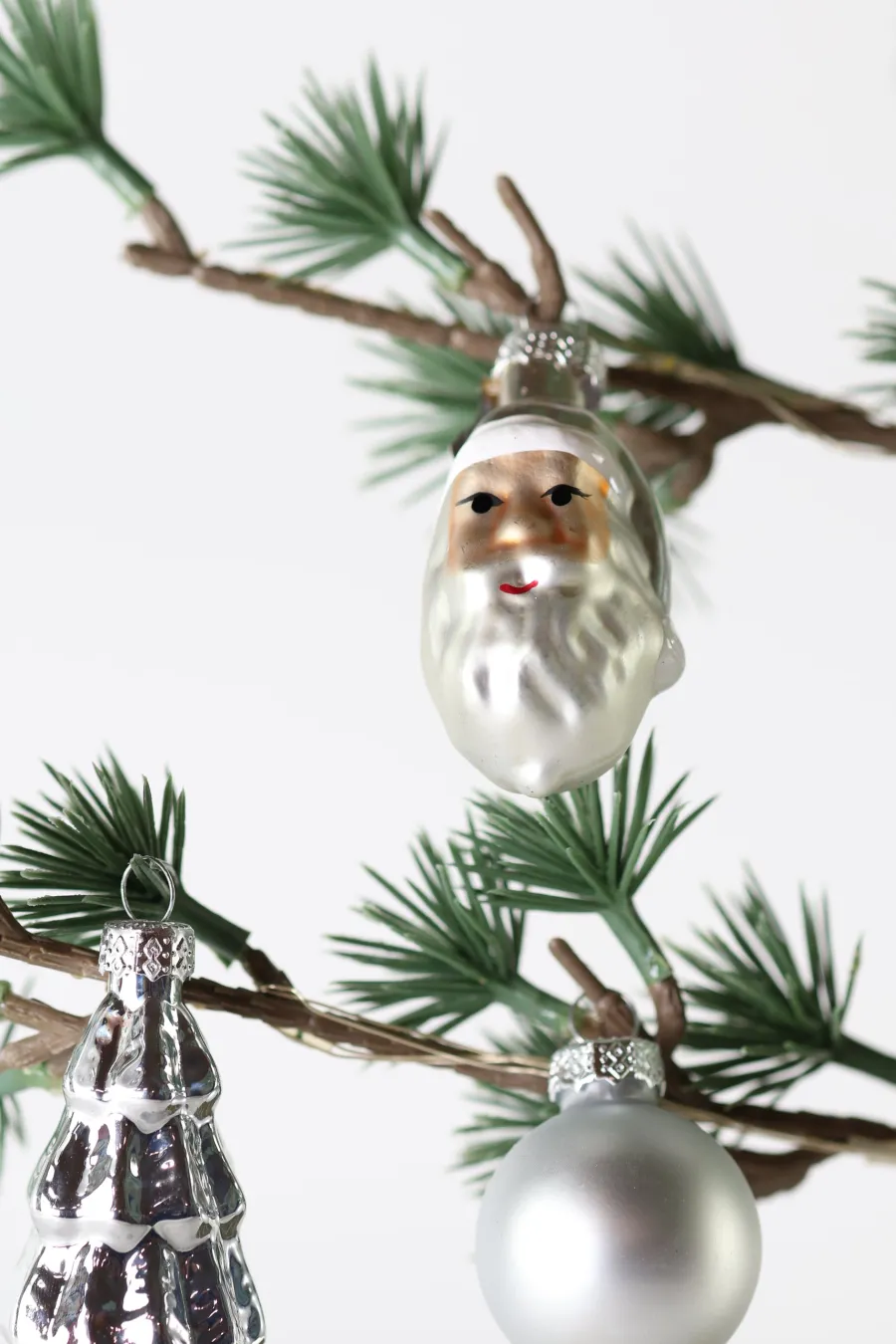 Basic u0026 More Julekugler i Rør Sølv 9 stk (3cm)> Julepynt & Dekoration|Jul