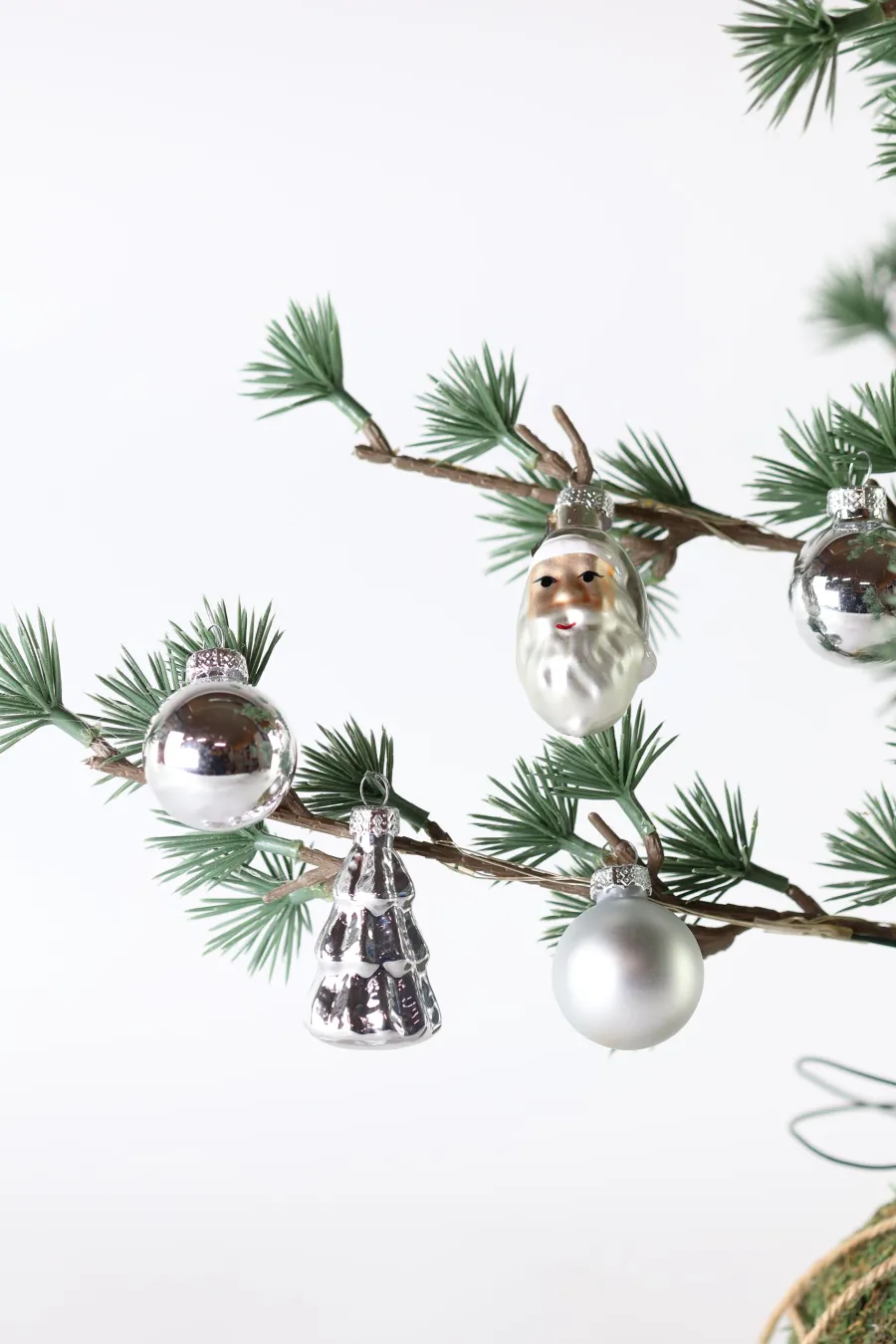 Basic u0026 More Julekugler i Rør Sølv 9 stk (3cm)> Julepynt & Dekoration|Jul