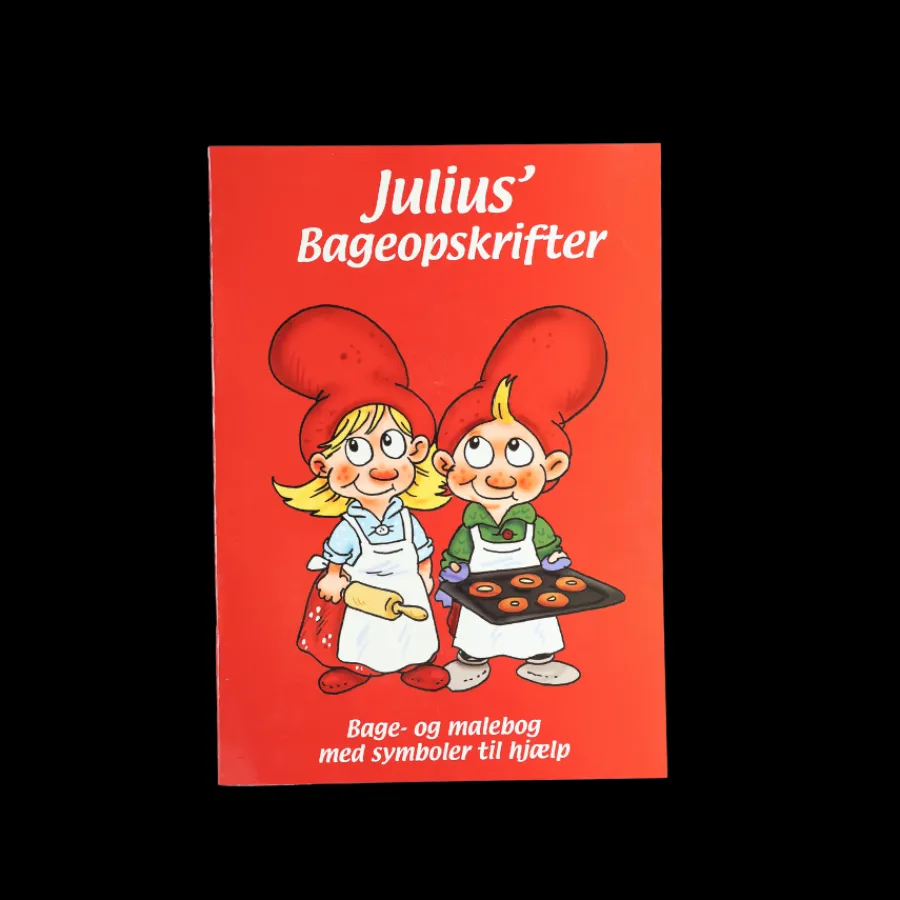 Ukendt Julius Bage- og Malebog 28 sider> Julepynt & Dekoration|Jul