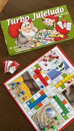 Ukendt Julius Turbo Juleludo 10 kort>Børn Julepynt & Dekoration|Jul