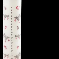 Basic u0026 More Kalenderlys (25x5cm)> Jul|Lysestager & Stearinlys