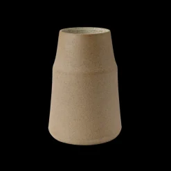 Knapstrup - Clay Vase Warm Sand (18cm)> Julegaver Til Hende|Vaser & Krukker