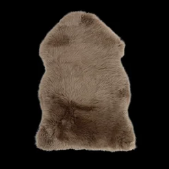 Basic u0026 More Lammeskind Tæppe (60x90cm) Lysebrun> Julegaver Til Hende|Tæpper & Plaider