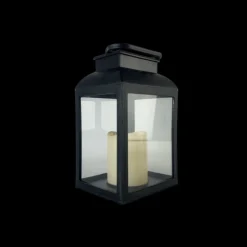 Basic u0026 More Lanterne med LED Lys (15x12,2x25cm)><noscript><img width=