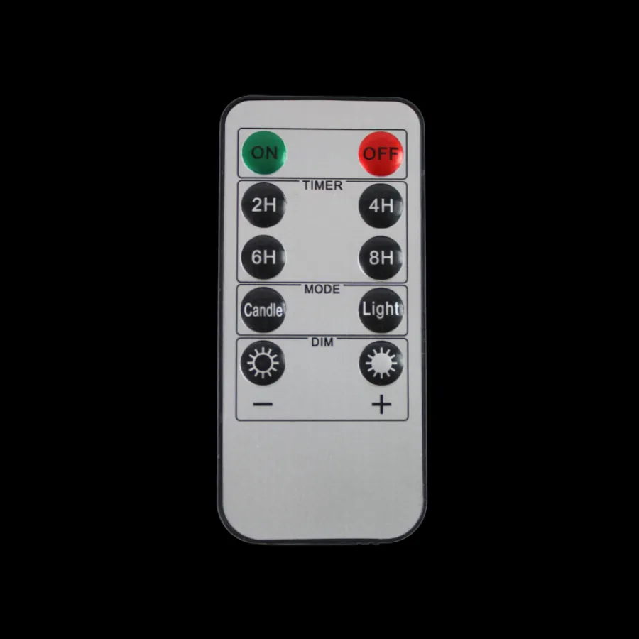 Basic u0026 More LED Lys 3 stk Plast Hvid> Lysestager & Stearinlys