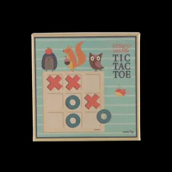 Basic u0026 More Little Woodies - Tic Tac Toe>Børn Legetøj &Amp; Spil