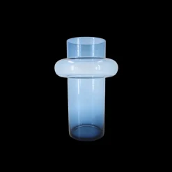 Lyngby Glas Lyngby Tube Vase (H:25cm). Dark Blue> Julegaver Til Hende|Julegaver Til Ham