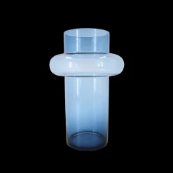 Lyngby Glas Lyngby Tube Vase (H:30cm). Dark Blue> Julegaver Til Hende|Julegaver Til Ham