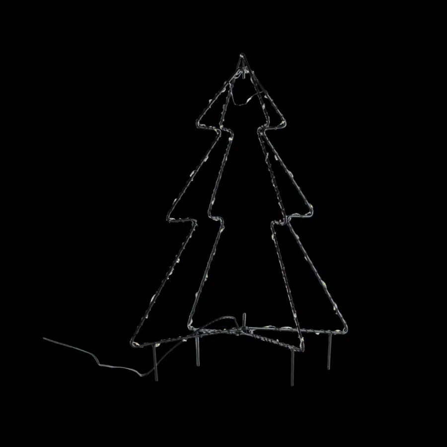 Basic u0026 More Metal Juletræ m. 70 LED (35cm)> Julepynt & Dekoration|Jul